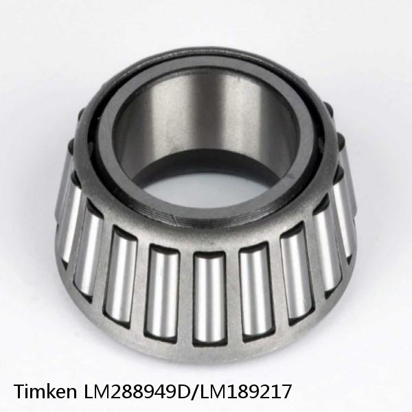LM288949D/LM189217 Timken Tapered Roller Bearings