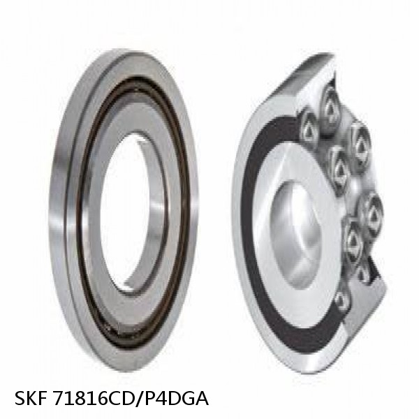 71816CD/P4DGA SKF Super Precision,Super Precision Bearings,Super Precision Angular Contact,71800 Series,15 Degree Contact Angle