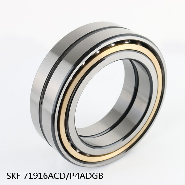 71916ACD/P4ADGB SKF Super Precision,Super Precision Bearings,Super Precision Angular Contact,71900 Series,25 Degree Contact Angle