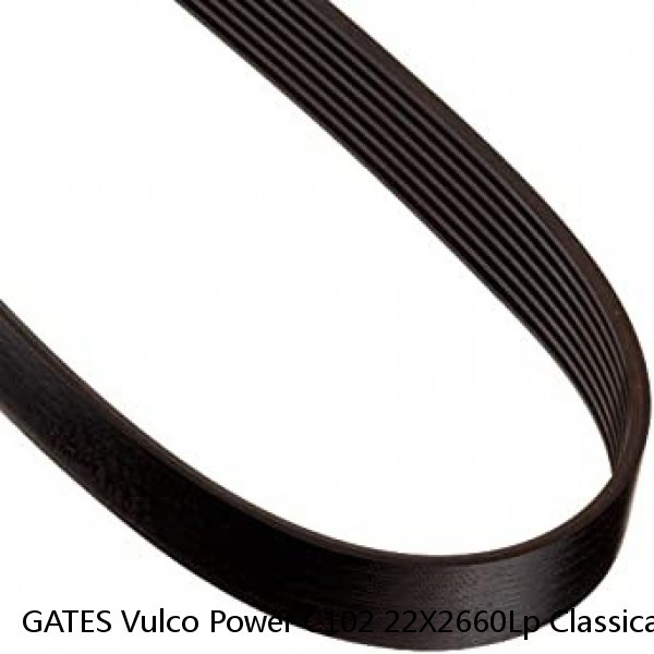 GATES Vulco Power C102 22X2660Lp Classical V-Belt, 7/8" x 104.7"