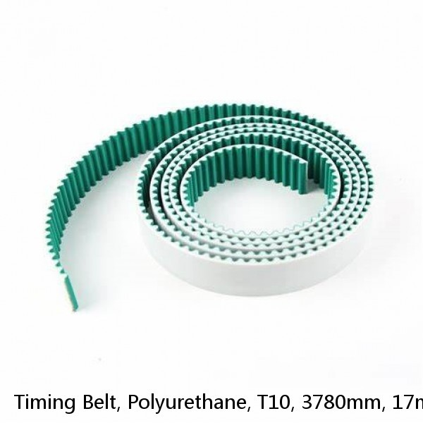 Timing Belt, Polyurethane, T10, 3780mm, 17mm, 17T10/3870V-ST