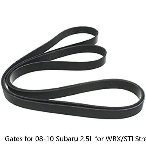 Gates for 08-10 Subaru 2.5L for WRX/STI Stretch Fit AC Belt - gatK040317SF