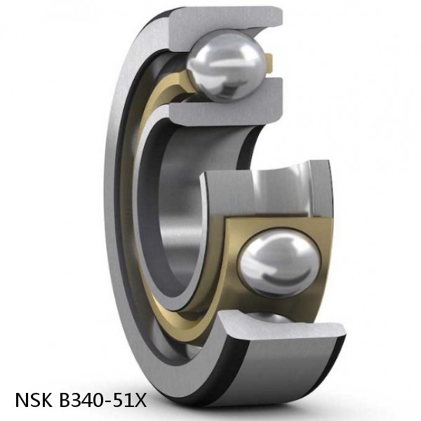 B340-51X NSK Angular contact ball bearing #1 small image