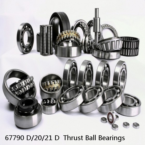67790 D/20/21 D  Thrust Ball Bearings #1 small image