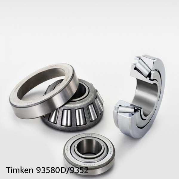 93580D/9352 Timken Tapered Roller Bearings #1 small image