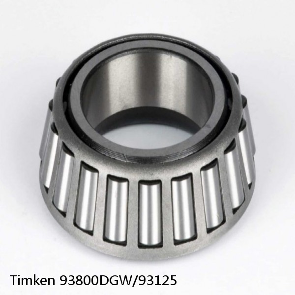 93800DGW/93125 Timken Tapered Roller Bearings #1 small image
