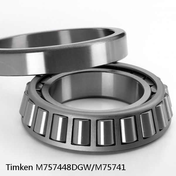 M757448DGW/M75741 Timken Tapered Roller Bearings #1 small image