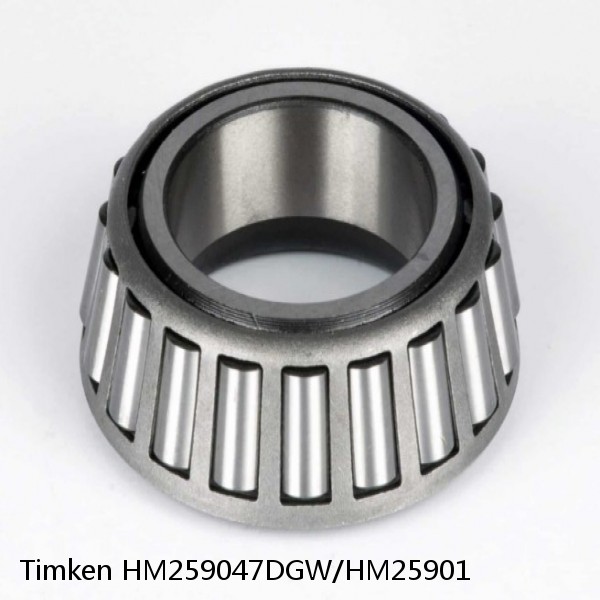 HM259047DGW/HM25901 Timken Tapered Roller Bearings #1 small image