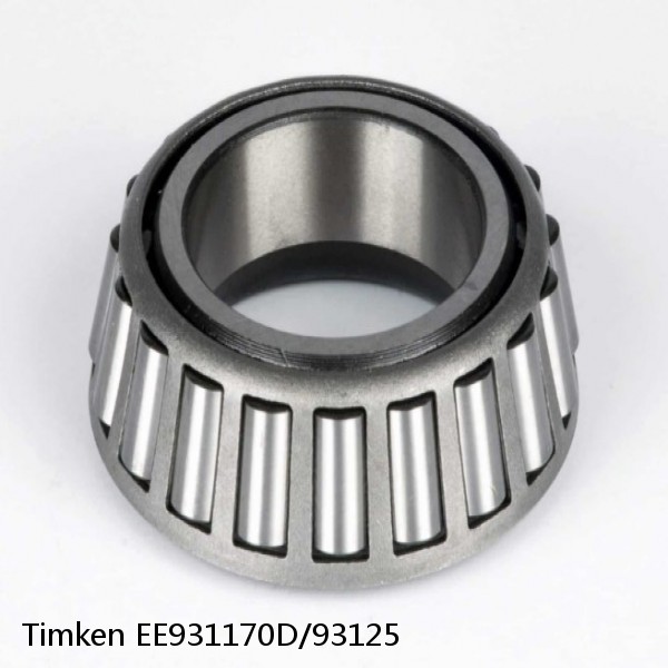 EE931170D/93125 Timken Tapered Roller Bearings #1 small image