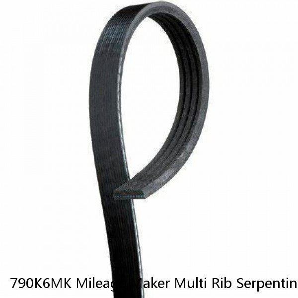 790K6MK Mileage Maker Multi Rib Serpentine Belt Free Shipping Free Returns #1 small image