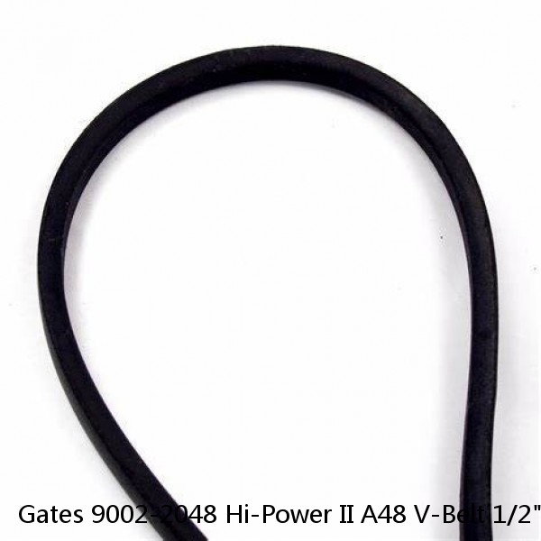 Gates 9002-2048 Hi-Power II A48 V-Belt 1/2" Top Width x 50" Length #1 small image
