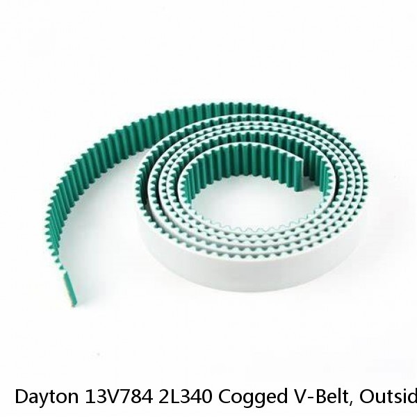 Dayton 13V784 2L340 Cogged V-Belt, Outside Length 34" #1 small image