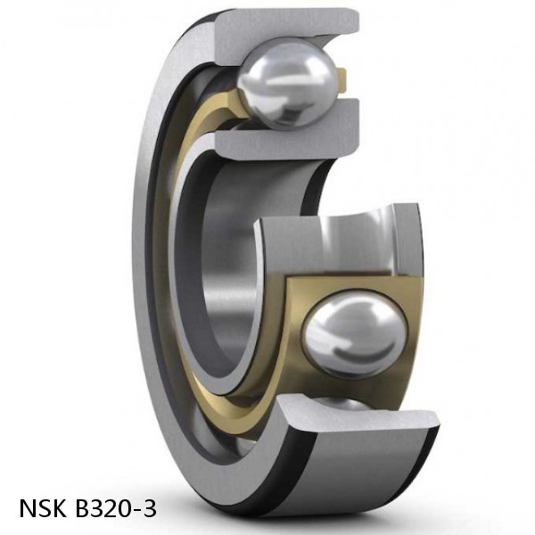 B320-3 NSK Angular contact ball bearing #1 image