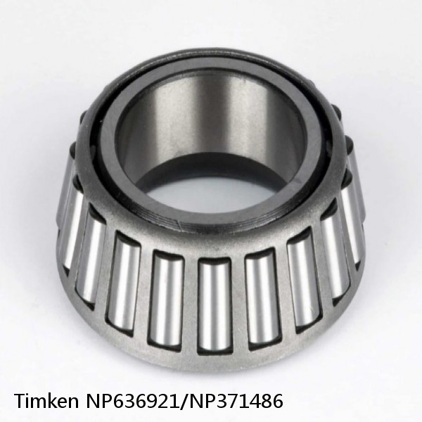 NP636921/NP371486 Timken Tapered Roller Bearings #1 image