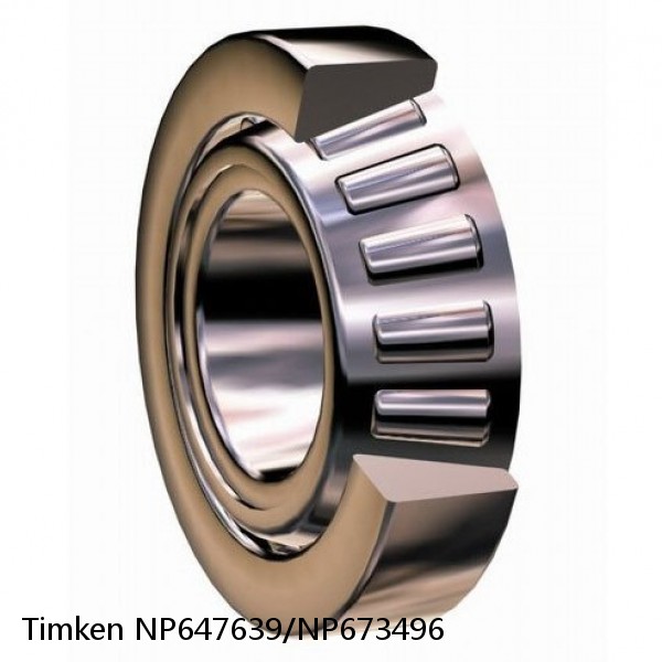 NP647639/NP673496 Timken Tapered Roller Bearings #1 image