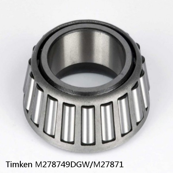 M278749DGW/M27871 Timken Tapered Roller Bearings #1 image