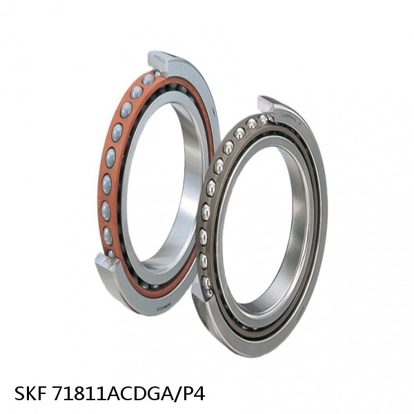 71811ACDGA/P4 SKF Super Precision,Super Precision Bearings,Super Precision Angular Contact,71800 Series,25 Degree Contact Angle #1 image