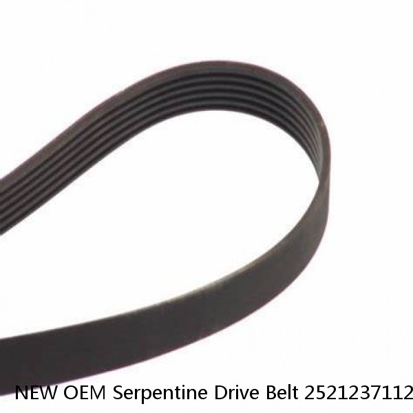 NEW OEM Serpentine Drive Belt 2521237112 for Hyundai Kia 2.7L 2001-2006 #1 image
