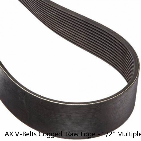 AX V-Belts Cogged, Raw Edge - 1/2" Multiple Lengths - Any Size You Need  #1 image