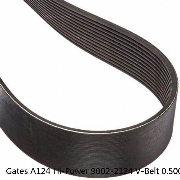 Gates A124 Hi-Power 9002-2124 V-Belt 0.5000" x 0.3125" x 126" NOP #1 image