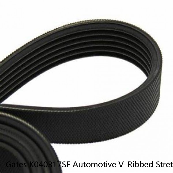 Gates K040317SF Automotive V-Ribbed Stretch Fit Belt #1 image